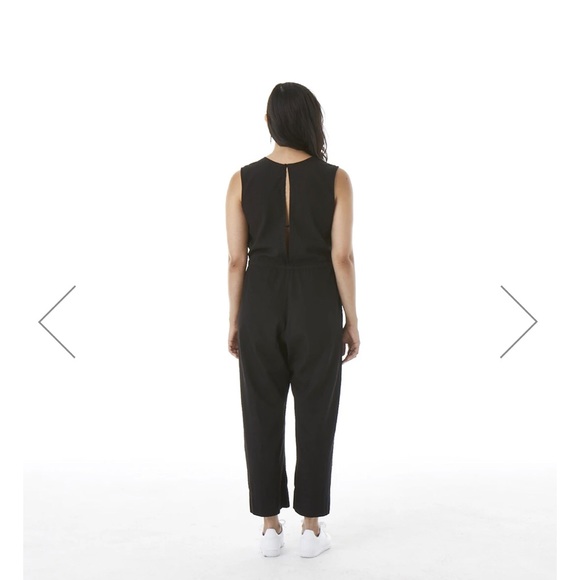 Ali golden cotton jumpsuit medium black - Picture 4 of 6